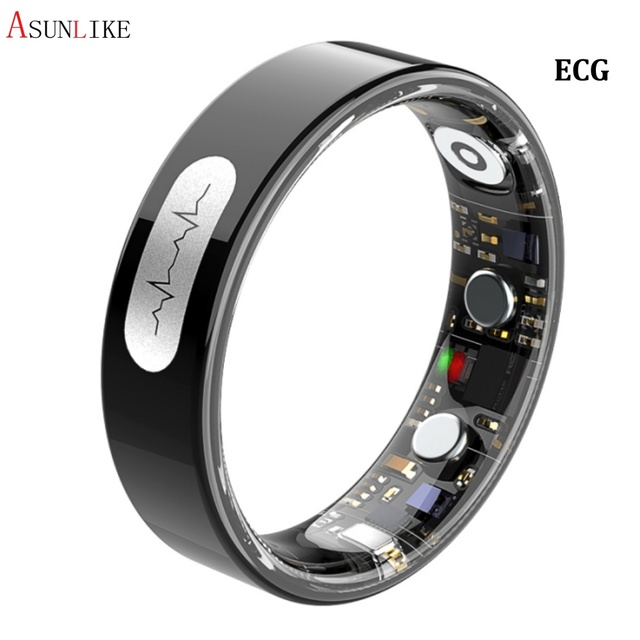 V30 ECG Smart Ring 2026 Hot Selling Smart Ring Fitness Tracker for Men Heart Rate HRV Scientific Sleep Health Monitoring Ring