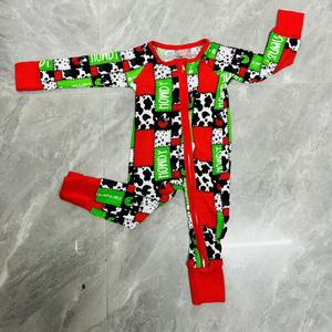 Özel Tasarım Bebek Uyku Tulumları Bebek Bambu Fermuarlı Çocuk Pijamaları Fermuarlı Uzun Kollu Bebek Çocuk Uyku Tulumu Fermuarlı Bambu Bebek Pijamaları - Product Image 1