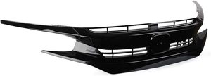 Grille de pare-chocs avant pour Honda <span class=keywords><strong>Civic</strong></span> 2016 2017 <span class=keywords><strong>2018</strong></span> Noir brillant Coupé Berline 10e génération 2045FY157-N - Product Image 3