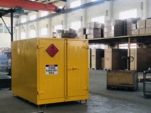 SAI-U Usine En Plein Air Huile Tambour De Stockage Cabinet Inflammables Sécurité Cabinet DC002Y - Product Image 3