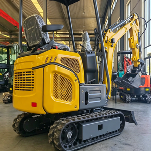 Mini-excavatrice hydraulique sur chenilles de 2 tonnes, petite pelle certifiée CE EPA pour la construction municipale et l'aménagement paysager - Offre Spéciale - Product Image 2