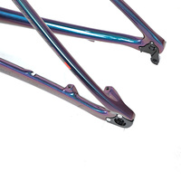 Fabricant chinois, cadre de vélo de montagne au design cool, 29 pouces, avec axe traversant 148*12, cadre de VTT en carbone