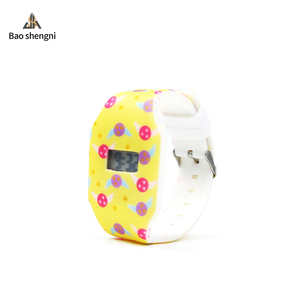 Montre numérique en Silicone pour enfants, montre-bracelet électronique LCD avec différents animaux mignons, montre de dessin <span class=keywords><strong>animé</strong></span> pour garçons et filles - Product Image 6