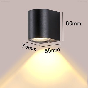 Lámpara de pared LED impermeable para exteriores, lámpara de patio para villa, decoración de jardín exterior, iluminación ambiental para comunidad de villas y balcones - Product Image 6