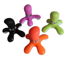 Mini Masajeador Corporal de 4 Patas con Vibración de Alta Frecuencia y 4 Luces LED para Alivio del Cuello y la Espalda - Product Image 3