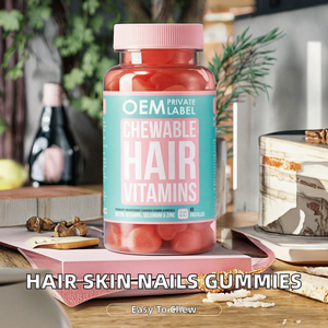 Haar-Haut-Nägel Gummibärchen Vitamine für Erwachsene Halal/Koscher Zertifiziert 60 Stück Nicht für Schwangere - Product Image 2