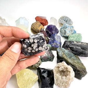 หินคริสตัลหินลาบราดอไรต์ธรรมชาติหินควอตซ์แบบหยาบผลิตภัณฑ์ทางจิตวิญญาณ - Product Image 5