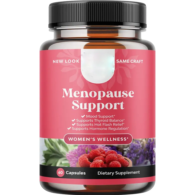 Oem Dong Quai Kruid Menopauze Opvliegers Hormonen Balanceren Opgeblazen Verlichting Pillen Gummies Voor Periode Kramp Verlichting Nachtelijk Zweten