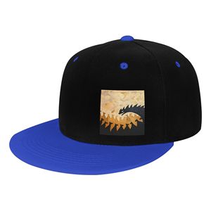 Sombreros deportivos planos estilo Hip Hop con imagen personalizada con patrón lateral Accesorios únicos y de moda - Product Image 2