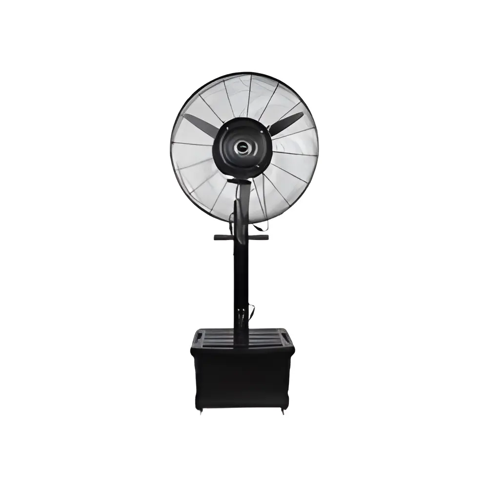 16 Inch Trong Nhà Dao Động Làm Mát Mát Nước Cầm Tay Điện Phun Sương Mù Đứng Fan Kỹ Thuật Số Sương Mù Fan 3 Lưỡi Phần 3 Năm