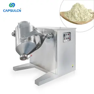 Equipamento Máquina De Mistura De Pó Químico SH-50 Misturador De Pó Mistura 3D Tridimensional Drum Mixer