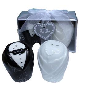 Juego de Regalo de Cerámica para Novios, Regalo de Boda, Juego de Tarros de Condimento Creativos de Cerámica para Cocina y Hogar - Product Image 4