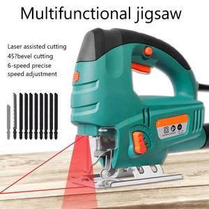 Sierra Eléctrica Portátil de Alta Potencia, 3000 r/min, 850 W, Sierra de Calar Eléctrica <span class=keywords><strong>para</strong></span> Trabajar la <span class=keywords><strong>Madera</strong></span>, Máquina de Corte de <span class=keywords><strong>Madera</strong></span>, Sierra de Calar sin Escobillas - Product Image 2