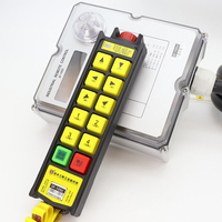 Control Remoto Industrial de Parada de Emergencia, 10 Botones, Velocidad Única, Clasificación IP67, Anti-interferencias, para Grúa Pórtico Exterior