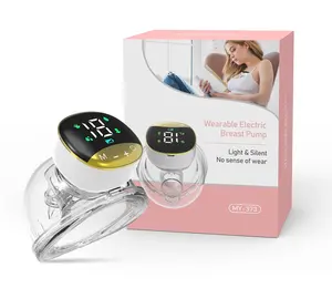 Customize Hot Sale BPA Free 12 Levels With LED Display Silicone Portable Wireless Electric breast enlargement pump