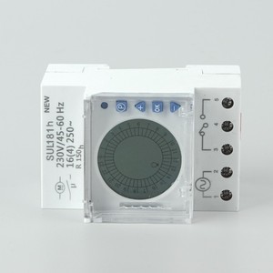 Temporizador SUL181H 230V 45-60Hz 16(4) 250~ R150h con Enchufe para Control Eléctrico - Product Image 1