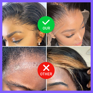 วิกผมลูกไม้สีสเปรย์กันน้ำด้านหน้าสำหรับวิกผมฉลากส่วนตัว - Product Image 6