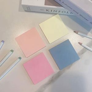 Transparent Self-Adhesive <b>PET</b> Sticky Notes Waterproof Repositionable Correction Notes Essential Back-to-School Reminders - Product Image 6