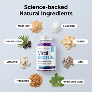 กัมมี่เสริมสมรรถภาพสำหรับผู้ชาย ผสมบีทรูทและทับทิม ช่วยเสริมสร้างความแข็งแรง ความทนทาน และพลังงาน ผลิตภัณฑ์เสริมอาหารจากธรรมชาติ รับผลิตแบบ ODM&OEM - Product Image 3