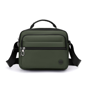 Bolso Bandolera de Lona Oxford para Hombre, Impermeable, Ligero, con Logotipo Personalizado, Bolso Mensajero de Gran Capacidad - Product Image 1