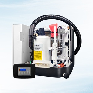 เครื่องปรับอากาศทางทะเล 12000BTU 16000BTU ระบบทำความเย็นและความร้อนแบบใช้น้ำ สำหรับเรือยอชท์ เรือ และห้องโดยสาร ประสิทธิภาพสูง - Product Image 1