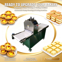 Machine de boulangerie intelligente PLC pour la découpe de pâtes à tartelettes et de bâtonnets de pâte à pâtisserie