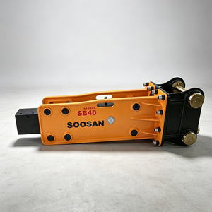 Marteau hydraulique de type supérieur SB40, 280 kg, garantie 1 an, pour excavatrice de 4 à 9 tonnes, construction, exploitation minière, démolition de roches - Product Image 1