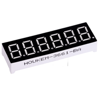 Lecteur multimédia pour signalisation numérique avec écran LED à 7 segments à 6 chiffres de 0,36 pouce, super lumineux, affichage à 7 segments à 6 chiffres de 0,36 pouce