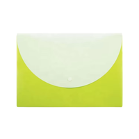Porte-documents à bouton-pression format A5/A4/FC, multi-couleurs, pour certificats et documents de bureau