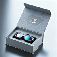 Boîte d'emballage électronique à fermeture magnétique pour écouteurs, casques et appareils intelligents, emballage de luxe pour la vente au détail