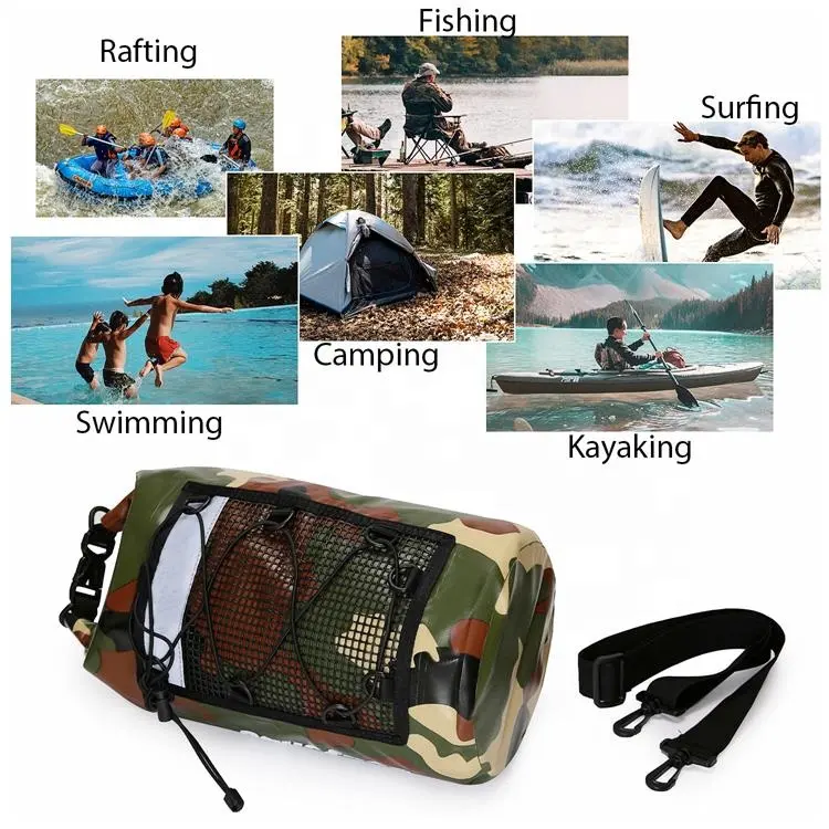 Dry Bag 10L/20L/30L Wet Bag Waterproof Bag Backpack for Travelling Fishing Cycling Kayaking Swimming Boating Beach