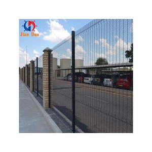 Valla antiescalada de 358 soldada de metal duradero Valla de <span class=keywords><strong>malla</strong></span> de alambre de alta seguridad Valla de prisión de metal <span class=keywords><strong>con</strong></span> picos de pared - Product Image 6
