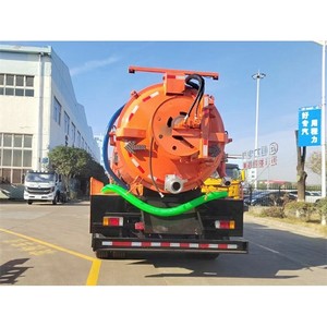 1SUZU 4x2 Diesel Vacuum Suction High Pressure Cleaning Truck 1CBM Combined Sewer Jetting Pipeline Dredging Vehicle - Product Image 4