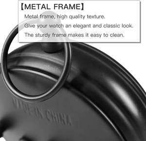 Horloge de bureau vintage en métal, petite horloge analogique de <span class=keywords><strong>table</strong></span>, mouvement à quartz silencieux pour la décoration de la maison, du bureau ou de la chambre - Product Image 3