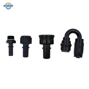 Black Aluminum AN4 AN6 AN8 AN10 AN12 Quick Release <strong>Fitting</strong> <strong>Hose</strong> End - Product Image 3