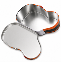 Boîte en étain personnalisée en forme de voiture avec fermoir, boîte de rangement en fer blanc de qualité alimentaire pour bonbons d'enfants, boîte en étain avec logo imprimé sur mesure