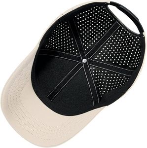 Casquette de baseball personnalisable à 6 panneaux avec broderie complexe, maille découpée au laser, unisexe, réglable, fermeture snapback - Product Image 6