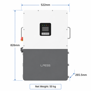 Inversor Híbrido Bifásico LPR-H15K-NAS de 15kW con Salida de Carga Inteligente del 200%, Clasificación NEMA 4X, Eficiencia <span class=keywords><strong>HECO</strong></span> SRD 2.0 CEC, Cumple con FCC - Product Image 3