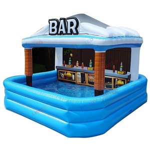 <span class=keywords><strong>Piscina</strong></span> Inflable <span class=keywords><strong>Gigante</strong></span> Portátil para Exteriores, Carpa para Eventos, <span class=keywords><strong>Piscina</strong></span> Flotante de PVC para Fiestas en el Patio, Hermética - Product Image 1