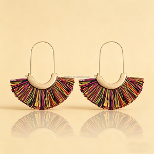 Accesorios de Borlas de Aleación Premium para el Uso Diario, la Oficina, Vacaciones en la Playa, Festivales de Música, Carnaval y Espectáculos de <span class=keywords><strong>Samba</strong></span> - Product Image 4