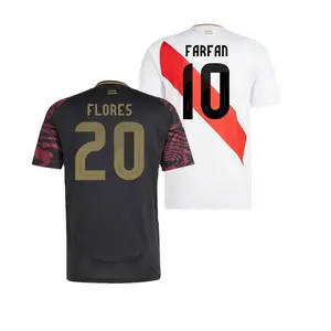 2024 copa Mỹ Peru bóng đá Jerseys Nhà Trắng đi peruana 24 25 bóng đá Áo sơ mi 2025 đội tuyển quốc gia pineau cuevas solano