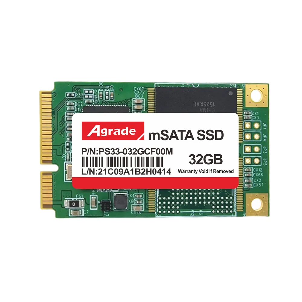 PS33 एसएलसी mSATA ठोस राज्य ड्राइव डिस्क MSATA तेजी से 128MB 256MB 512MB 1GB 2GB 4GB 8GB 16GB 32GB औद्योगिक SATAii SATA 2 MSATA SSD