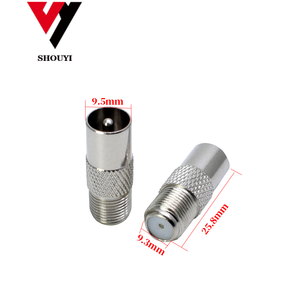 用于带旋转F头的电视卫星天线的闭路电视系统F同轴连接器适配器 - Product Image 3