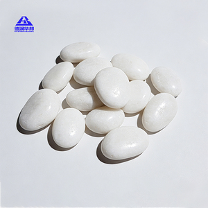 Échantillon d'essai disponible : <span class=keywords><strong>Galets</strong></span> et pierres naturelles blancs comme la neige pour <span class=keywords><strong>jardin</strong></span> zen <span class=keywords><strong>japonais</strong></span>, aménagement paysager extérieur, pierres ornementales - Product Image 1