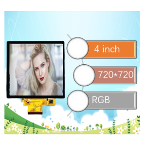 4 inch vuông IPS <span class=keywords><strong>LCD</strong></span> 720 * 720HD hiển thị <span class=keywords><strong>Module</strong></span> Hỗ trợ RGB giao diện màn hình cảm ứng <span class=keywords><strong>LCD</strong></span> - Product Image 2