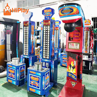 Machine d'arcade commerciale King of the Hammer, jeu de test de force à monnayeur pour parcs d'attractions et centres de loisirs familiaux