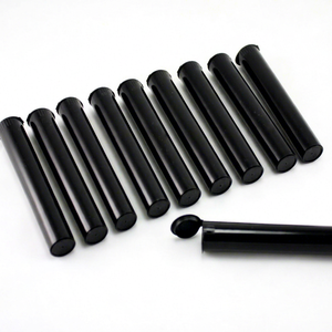 Wholesale VANTUR Brand 116mm 120mm Dark Colors PP Plastic Solid Color Red Green <b>Tubes</b> Pop Top Vial Child <b>Resistant</b> Medicine - Product Image 1