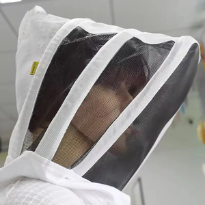 ชุดผ้าฝ้าย 100% แบบมีฮู้ด ระบายอากาศได้ดี สำหรับผู้เลี้ยงผึ้ง รุ่นใหม่ล่าสุด - Product Image 2