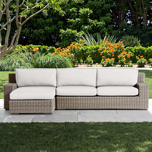 Luxueux hôtel fer jardin rotin canapé extérieur turquie jardin meubles ensemble canapé, fauteuils <span class=keywords><strong>Table</strong></span> basse jardin métal canapé ensemble - Product Image 5