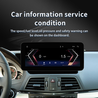 Écran de voiture Linux 10,25 pouces IPS double système pour Mercedes Benz Classe E W207 W212 NTG 4.0 5.0 Autoradio avec Carplay sans fil